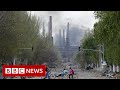 Ukrainian civilians evacuated from Mariupol's steel plant - BBC News