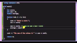 Using loop for Running Total