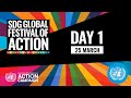 A Turning Point For People and Planet (Main Stage - SDG Global Festival of Action 2021) (25 March)