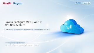 How to Configure MLO – Wi Fi 7 AP's New Feature