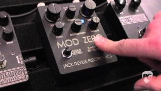 NAMM '11 - Jack Deville Effects Mod Zero Chorus/Vibrato/Trem \u0026 Flange Stompbox