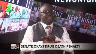 It is Disappointing that the Senate is Considering the Death Penalty for Drug Trafficking -Tietie