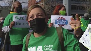 Local nurses pressure Providence for more COVID-19 protections