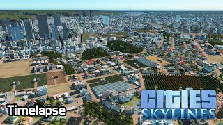 Cities Skylines - Pineridge River (timelapse)