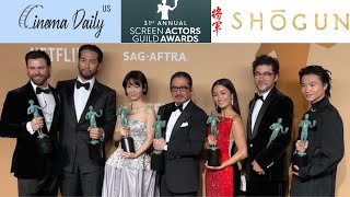 Shōgun Won the Ensemble Drama Series for the SAG Awards(「将軍 Shōgun」がSAG(米俳優組合）賞のアンサンブル賞を受賞)