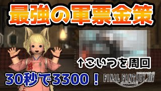 【FF14】最強の軍票金策がヤバすぎる！ソロ30秒で約3300ゲット！【パッチ6.3対応】