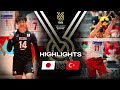 🇯🇵 JPN vs. 🇹🇷 TUR - Highlights | Men's OQT 2023