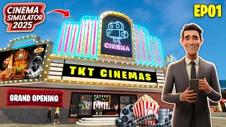 GRAND OPENING OF MY MOVIE THEATER in Cinema Simulator 2025 || EP01 || TechKitTamil