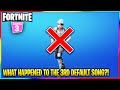What happened to the third default dance song in Fortnite?🤔 | #shorts
