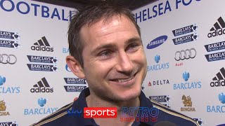 Frank Lampard after scoring his 200th Chelsea goal