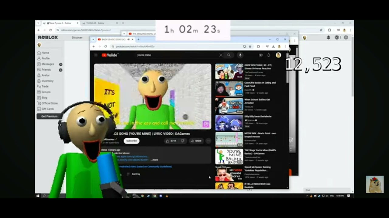 Baldi Youtube