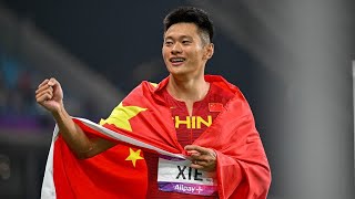 Chinese sprinter Xie Zhenye just wants to enjoy race at Paris 2024