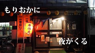 盛岡に夜がやってくる