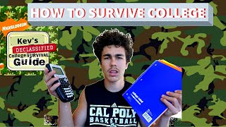 HOW TO SURVIVE COLLEGE! NCAA ATHLETE! (Cal Poly SLO)