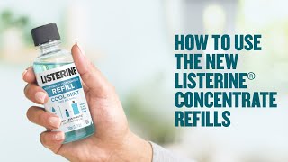 NEW LISTERINE® Mouthwash Concentrate | LISTERINE®