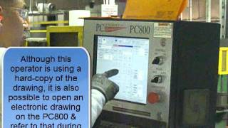 PC800B Press Brake Control Operation Demonstration