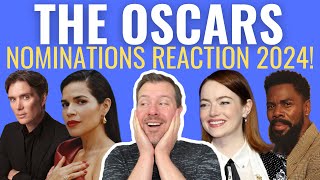 Oscar Nominations Reaction Video 2024!