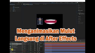 Tutorial menganimasikan mulut di After Effects