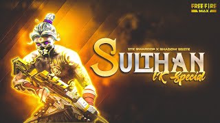 Kgf 2 Sultan 🔥 || Freefire Beat Sync & 3D Montage || Collab With @shadowvisualss1808