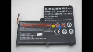 Australia 11.1V, 4800mAh Clevo W740SU battery, W740BAT-6 battery