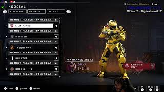 Onyx Ranked Solo Q on Halo Infinite