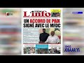 revue de presse de 24 février 2025 pr mamadou mouhamed ndiaye