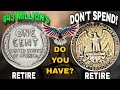 Super Rare Top 50 steel+Wheat penny One dollar,Quarter Dollar Coins in History-Pennies worth money!