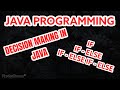 Java Programming Lesson 6: Decision Making - IF ELSE STATEMENTS