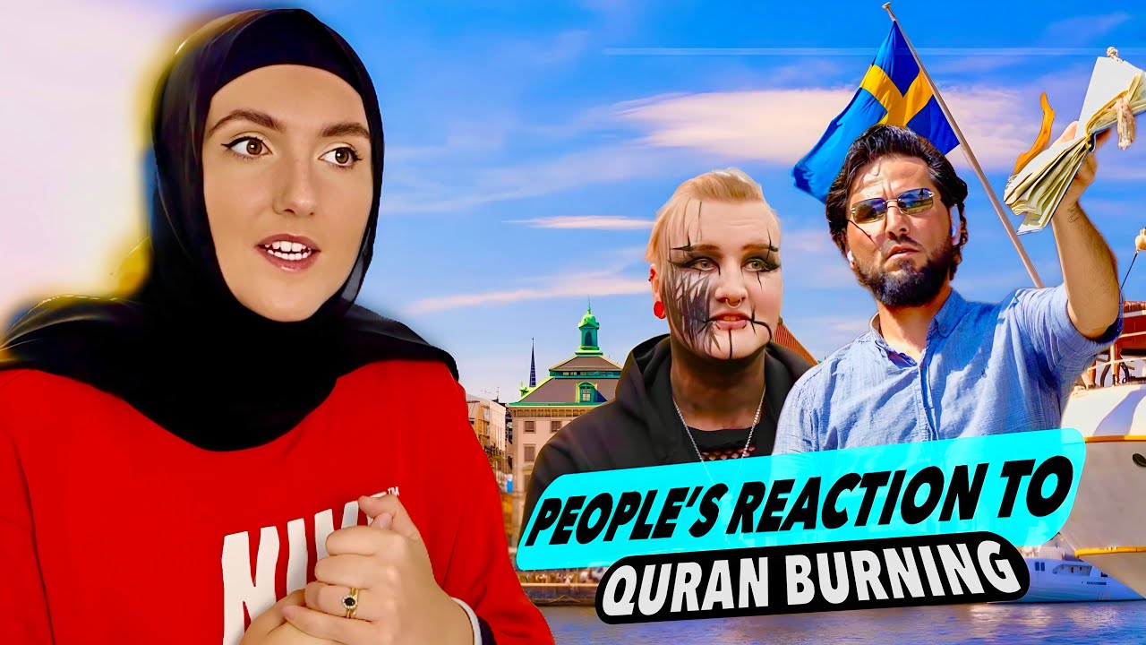 Reaction To Quran Burning In Sweden - YouTube