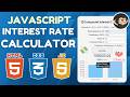 Build a Javascript Compound Interest Calculator