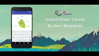 Android Studio Tutorial - RxJava part 1