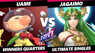 Sumapa 84 - Jagaimo (Palutena) Vs. Uame (Olimar) Smash Ultimate - SSBU