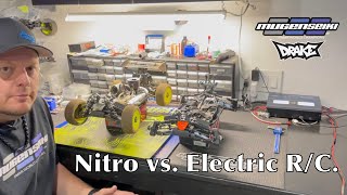 Nitro vs Electric R/C Cars.