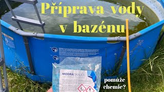 Čištění bazénu a příprava vody