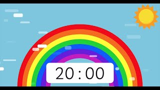 Rainbow Timer 20 Minute 🌈