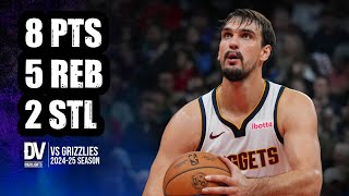 Dario Šarić vs Grizzlies 8 pts 5 reb 2 stl | Nov 19, 2024 | Regular Season