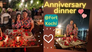 MOST ROMANTIC PLACE @KOCHI | Candle light dinner |Wedding Anniversary |Budget Stay @Fortkochi