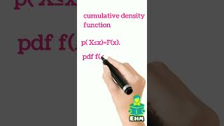 cumulative density function