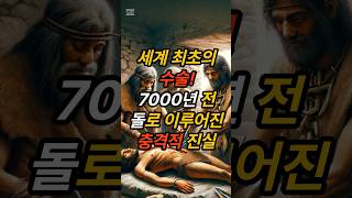 7000년 전 세계 최초의 수술