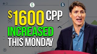 Justin Trudeau Greenlights $1600 CPP Increase: Coming This Monday for Pensioners?