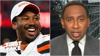 Stephen A. is confident Myles Garrett will avoid future incidents after getting paid | First Take