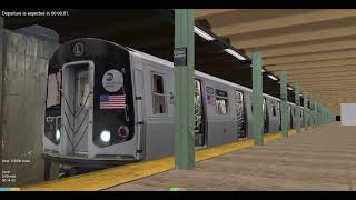 OpenBVE NYC Subway: R153 (L) Train From Canarsie To 8th Avenue