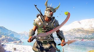 Assassin's Creed Odyssey Flawless Combat, High Action Kills & Naval Battle Gameplay