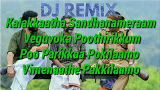 Kalakkatha sandana meram DJ REMIX lyrics-karaoke ayyappanum koshiyum