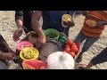 Popular Tasty Masala Jhal muri Selling Sea Beach Cox's Bazar | Street Food In Bangladesh |