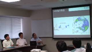 プレス発表の様子　2012/8/31