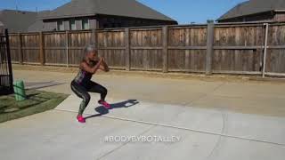 Home workouts Bo Talley Shares Fitness tips Home WorkOuts/ Driveway exercises