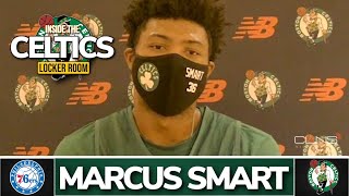 Marcus Smart on Trying to Replace Gordon Hayward | Press Conference FULL
