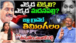 బ్లూ గ్రానెట్ తిమింగలం | Social Activist Madhusudhana Reddy Revels on Blue Granite Scam | Ponnavolu