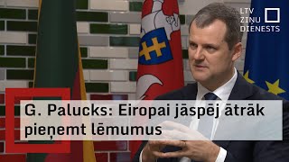 Sākumā jānodrošina, lai Ukrainai pie sarunu galda ar Krieviju un ASV būtu līdzvērtīga vieta